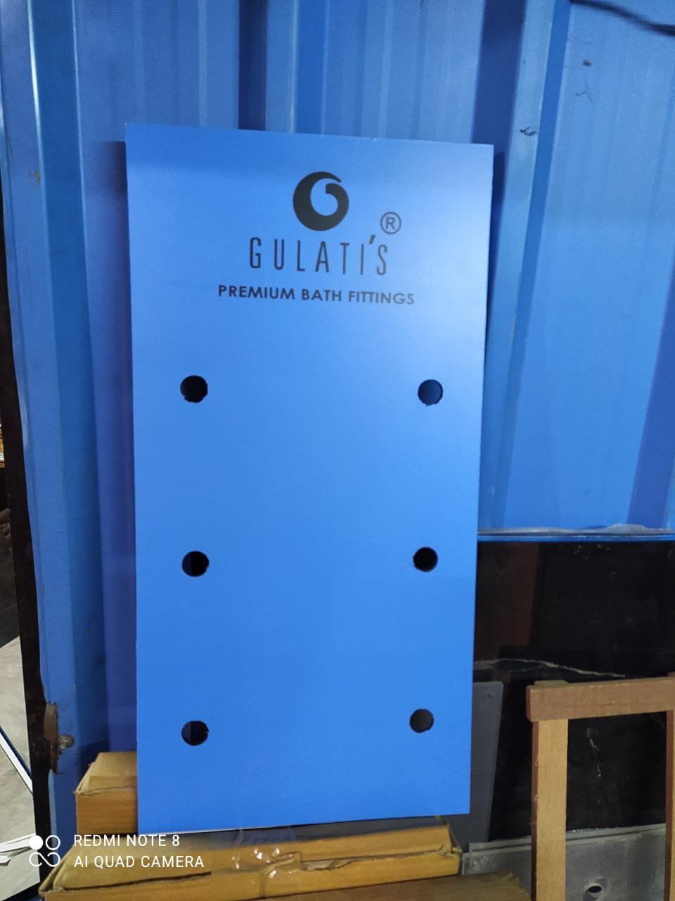PTMT fittings display panel