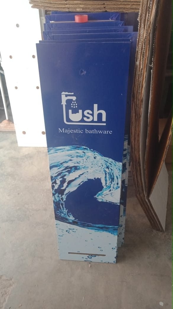 MDF bathware display panel